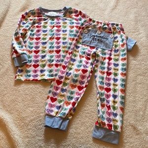 Candy Hearts “1 Corinthians 13:4-5” Lounge Wear